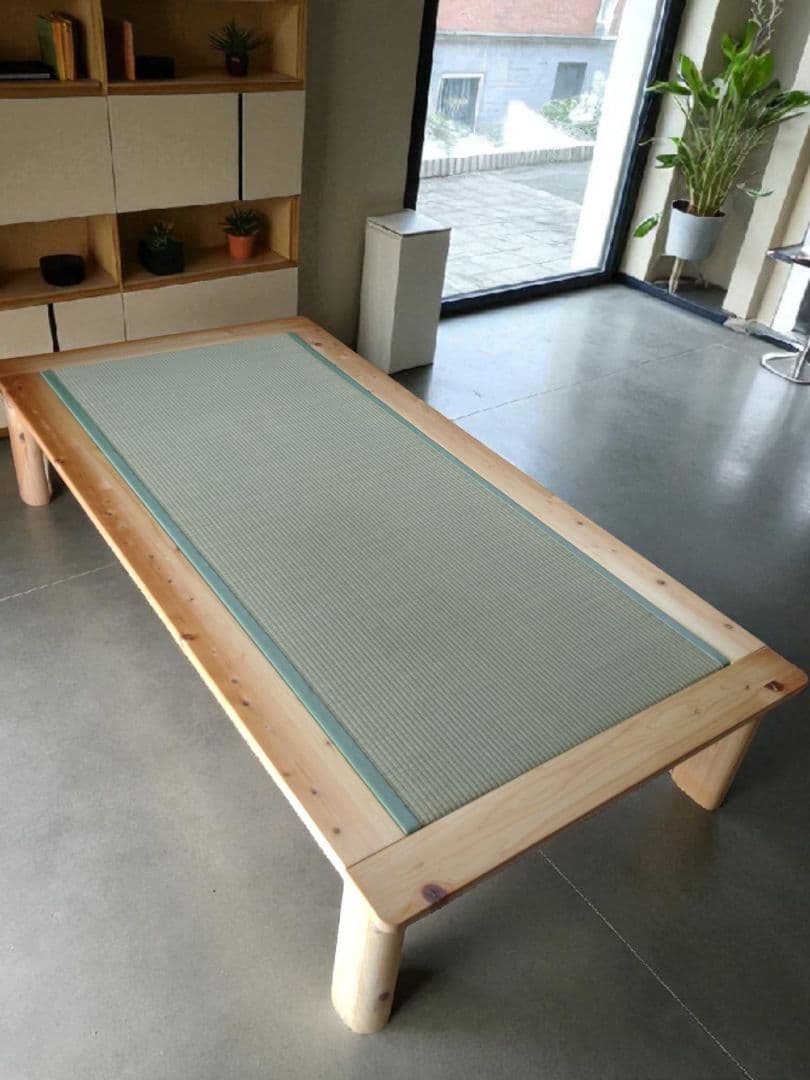 【送料込み】畳とすのこの2way仕様　ひのき無垢　国産畳ベッド　和室