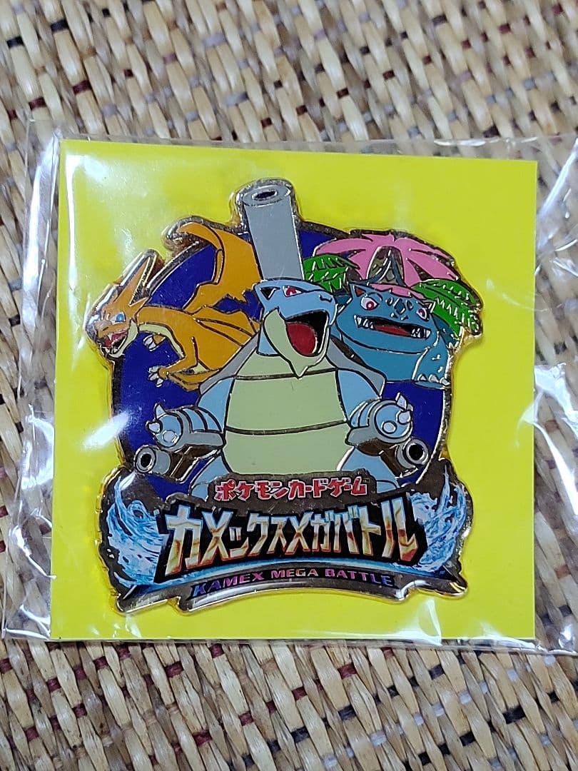 ポケモンカード カメックスバトル ピンバッジ