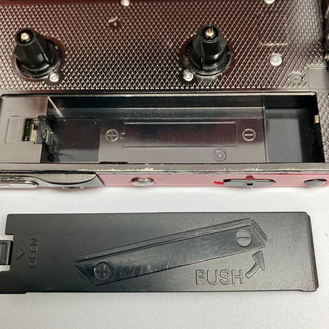 【希少】ソニー　ウオークマン　WM-702 レッド