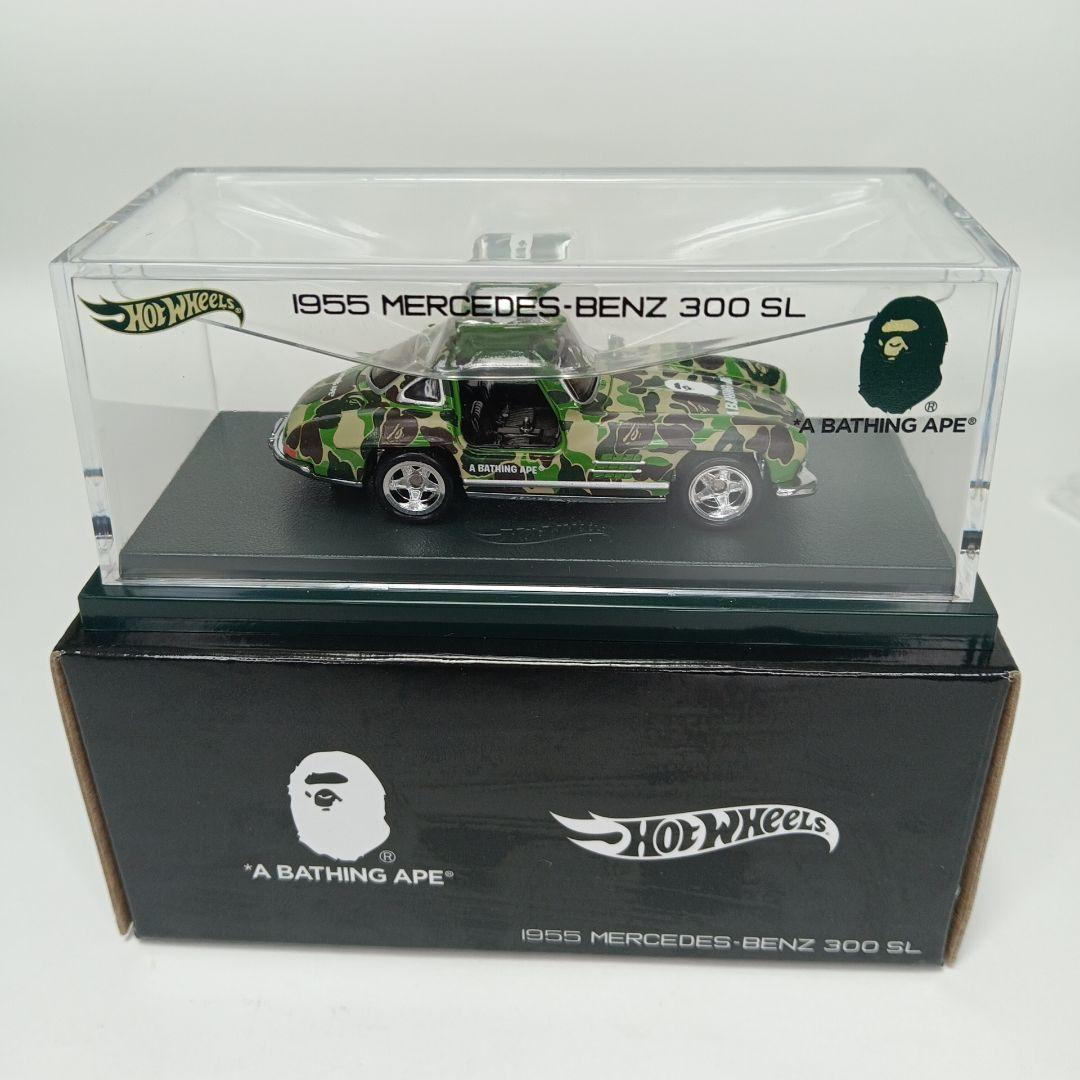 ミニカー BAPE X HOT WHEELS 55 MERCEDES-BENZ 300SL