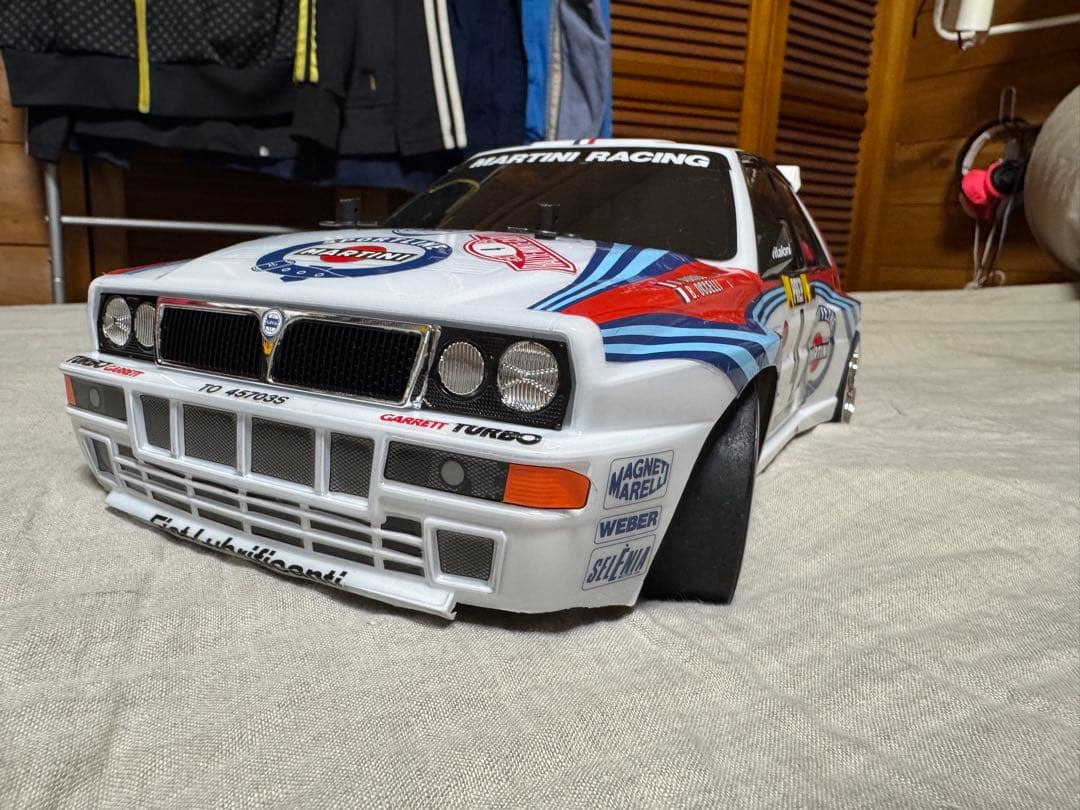 未走行！ランチアデルタ インテグラーレ TT-02 タミヤ