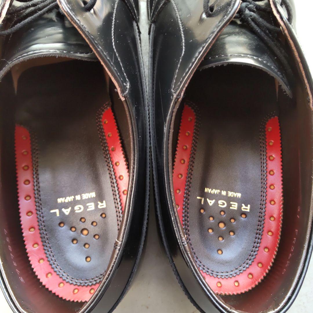 REGAL ビジネスシューズ　スクエアトゥ　21FR 黒　26 1/2　[美品]