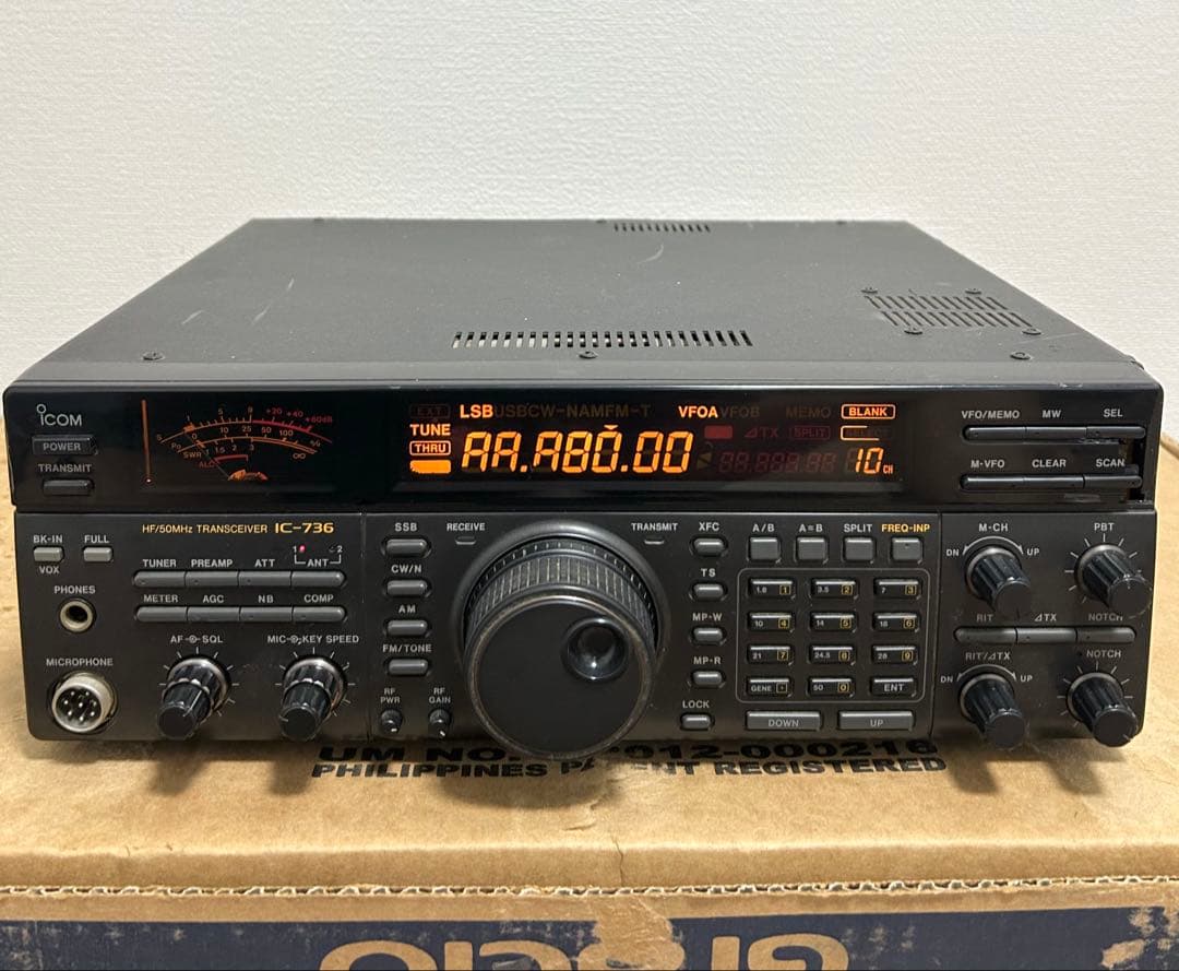 ICOM IC-736S HF/50MHz Transceiver ジャンク