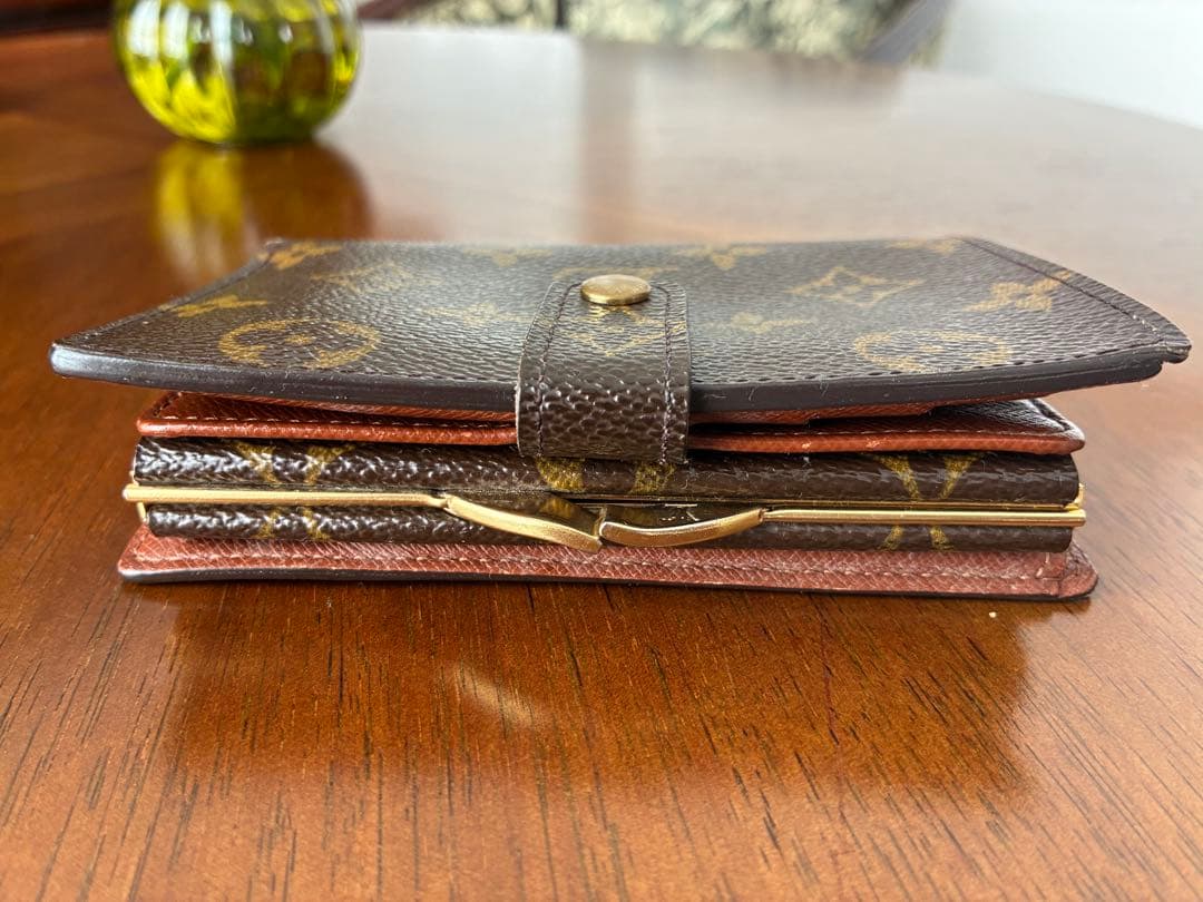 ルイヴィトン モノグラム ポルトフォイユ・ヴィエノワ がま口財布