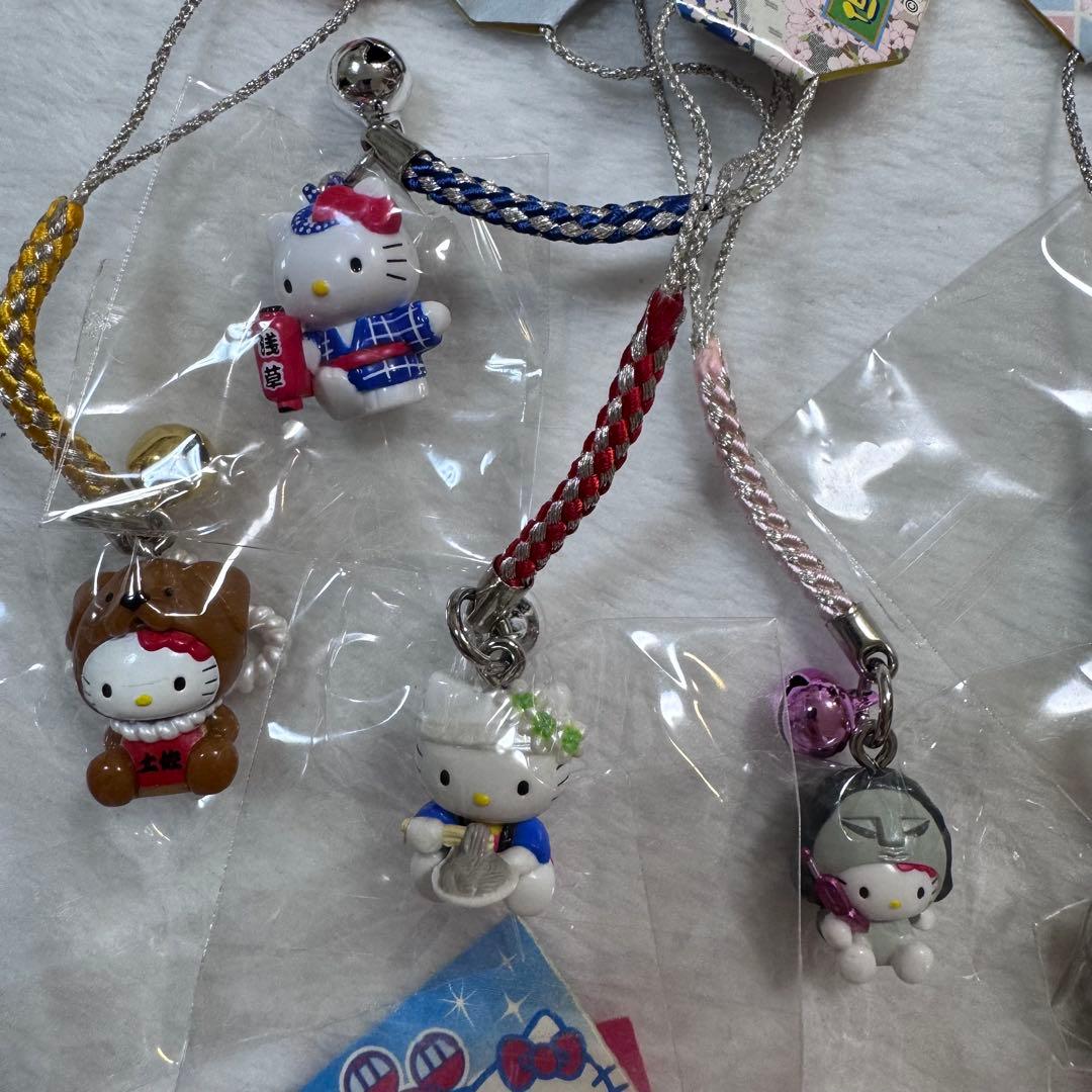 ハローキティ ご当地ストラップ　 60点セット