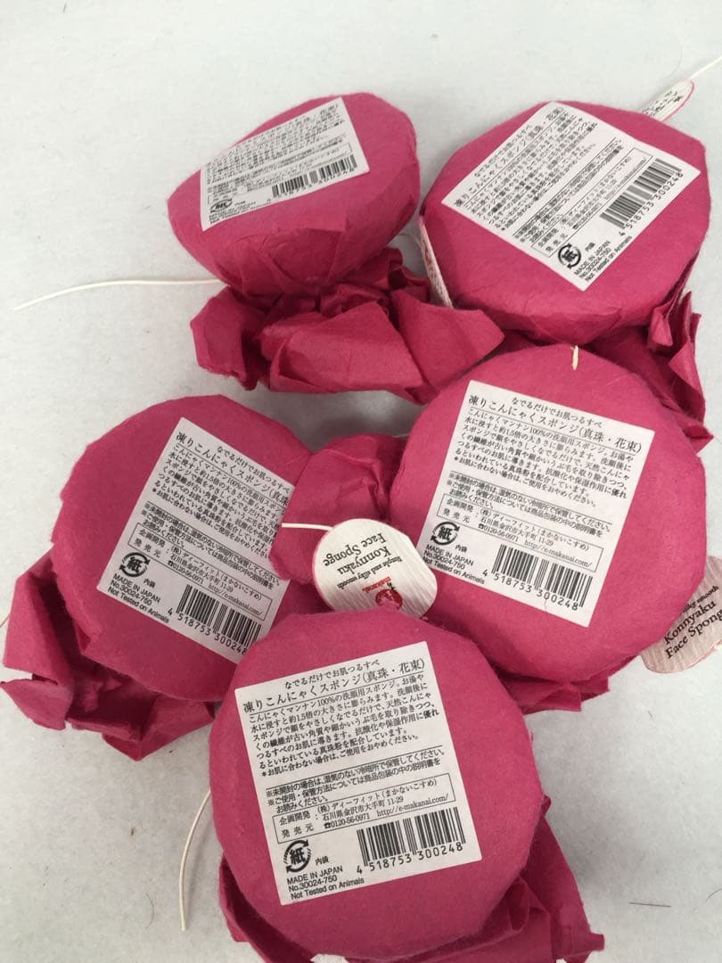 OY-243 未開封 まかないこすめシリーズ 凍りこんにゃくスポンジ まとめ売り