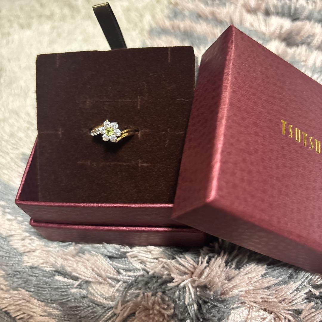 TSUTSUMI フラワーモチーフリング