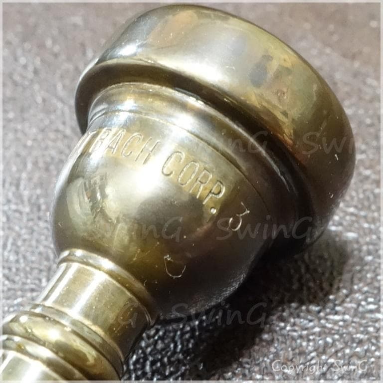 VINCENT BACH 3 (old stamp) トランペットマウスピース