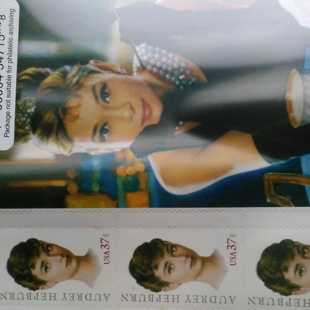 切手。USA 37セント。