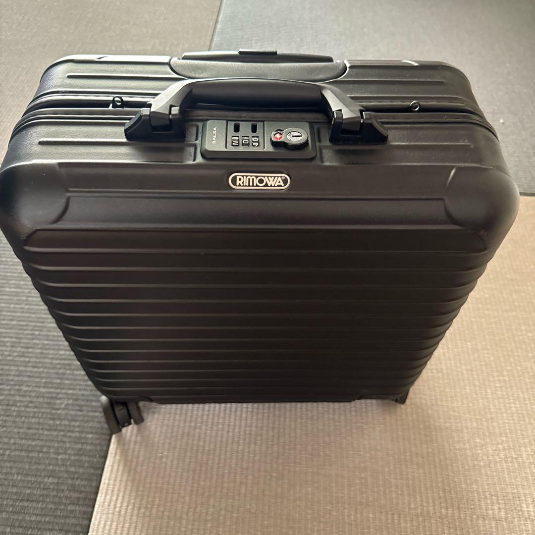 RIMOWA 四輪　サルサデラックス トロリーケース ブラック　リモワ