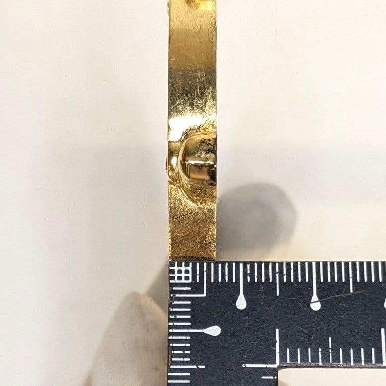 【フォロー割・新品】 輪宝　木製　約9.9cm　3寸　金箔　宗派紋　定紋　法輪