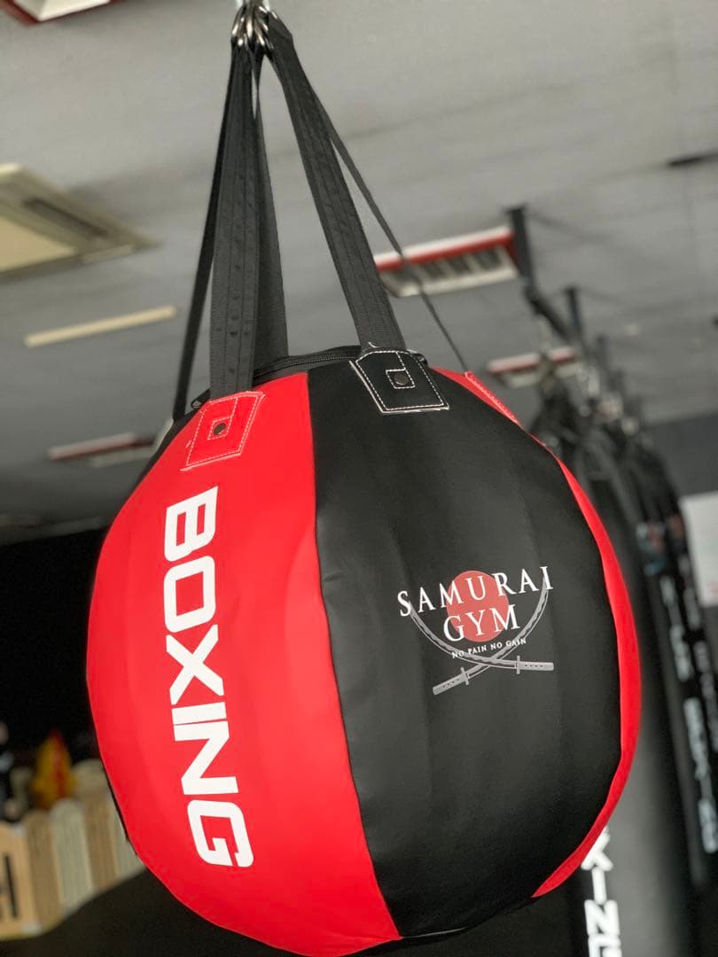 SAMURAI GYM サンドバッグ ボクシング 赤黒