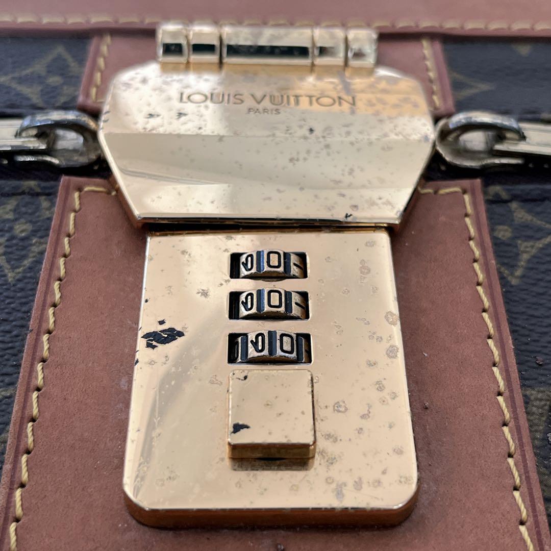 ルイヴィトン　ストラトス80 トランクケース　モノグラム　大型　ブラウン　PVC