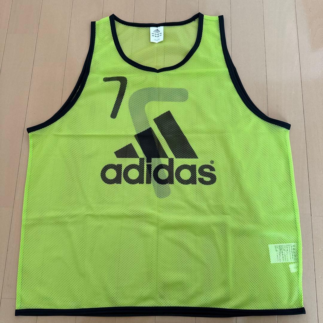 【闘将】10枚セット　adidas メッシュ　ビブス　L