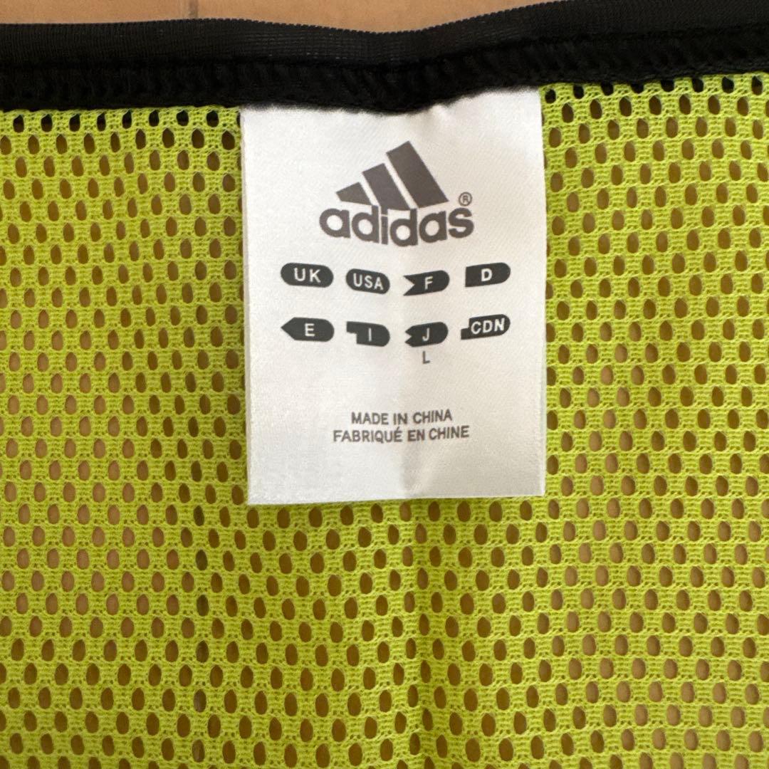 【闘将】10枚セット　adidas メッシュ　ビブス　L