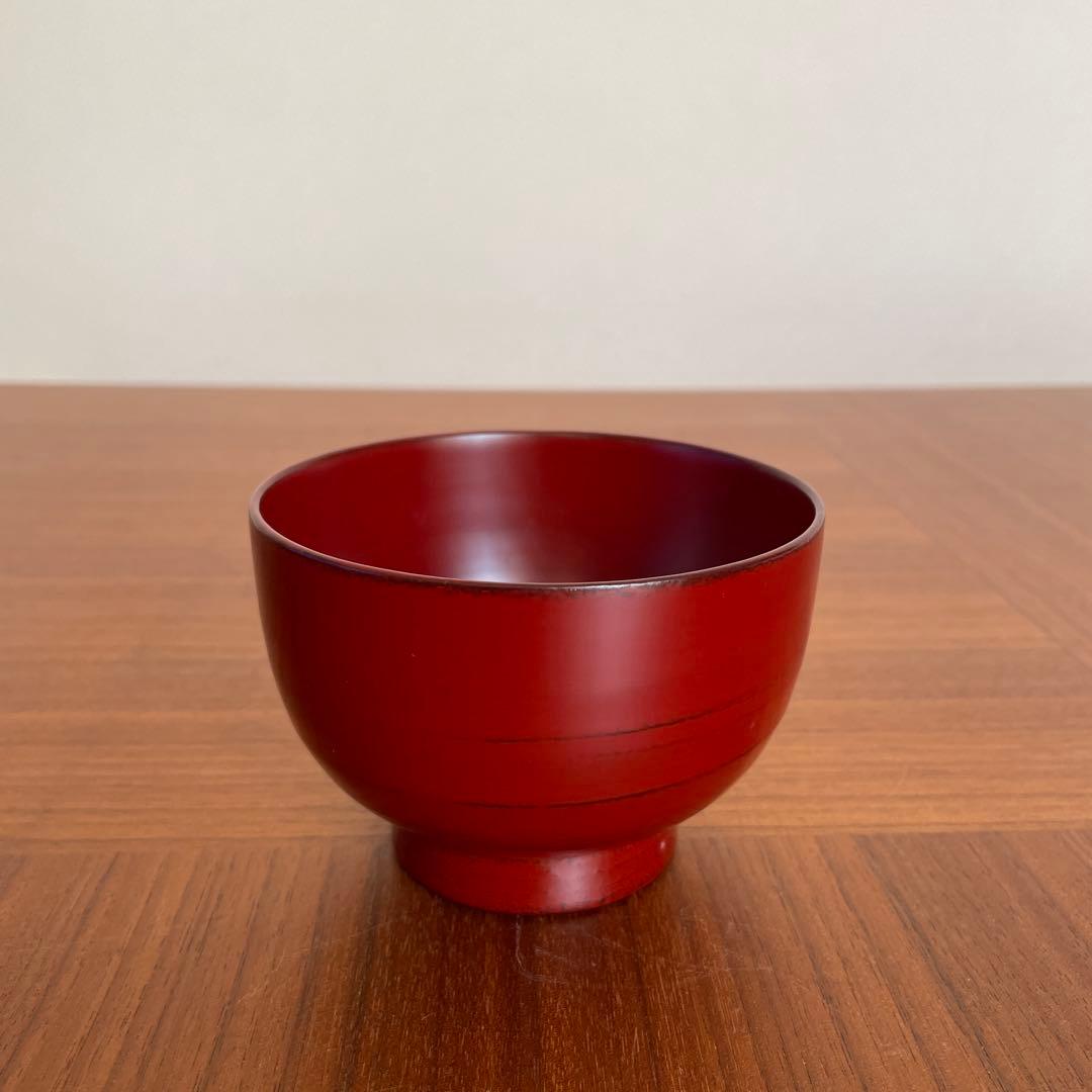 長井均　漆器　椀　2客