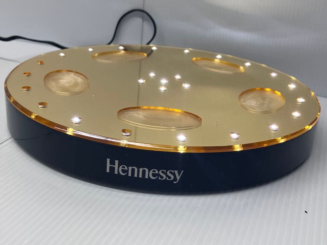 【レア品】ヘネシー　ミニボトルタワーディスプレイ　非売品※稼動品