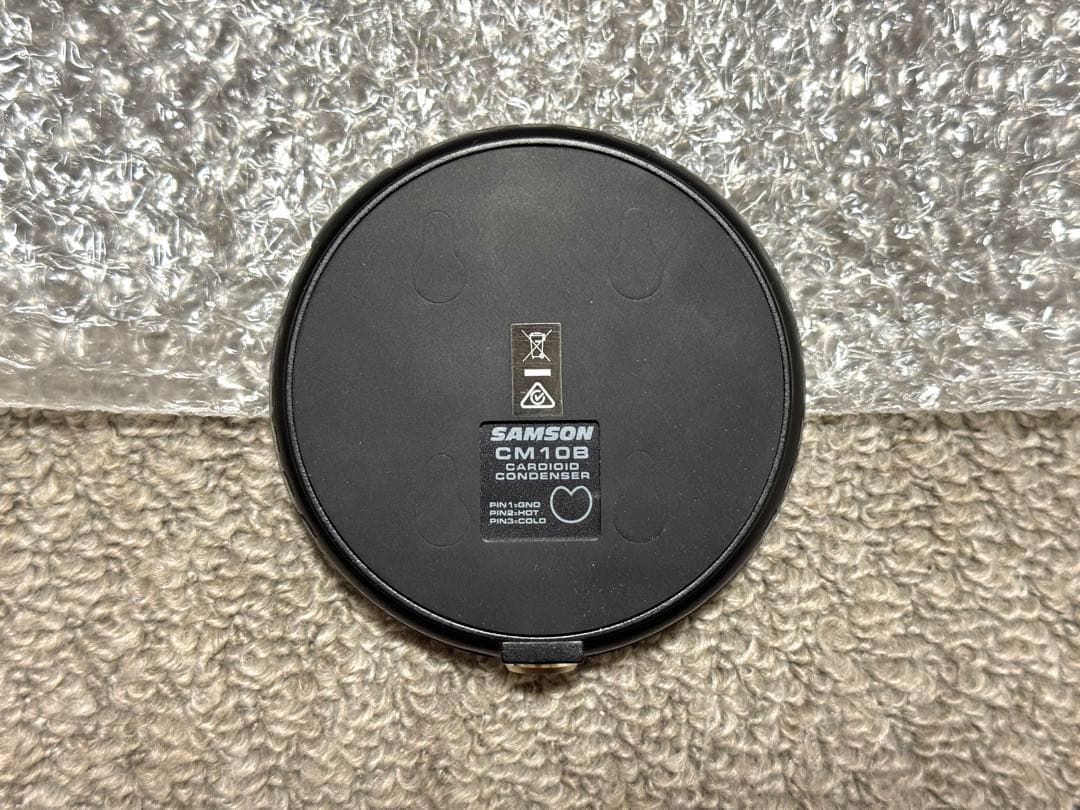 SAMSON CM10B バウンダリーマイク ケーブル付