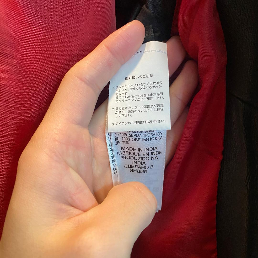 【美品】ディーゼル ラムレザー ライダース Mサイズ ブレイブマン ブラック