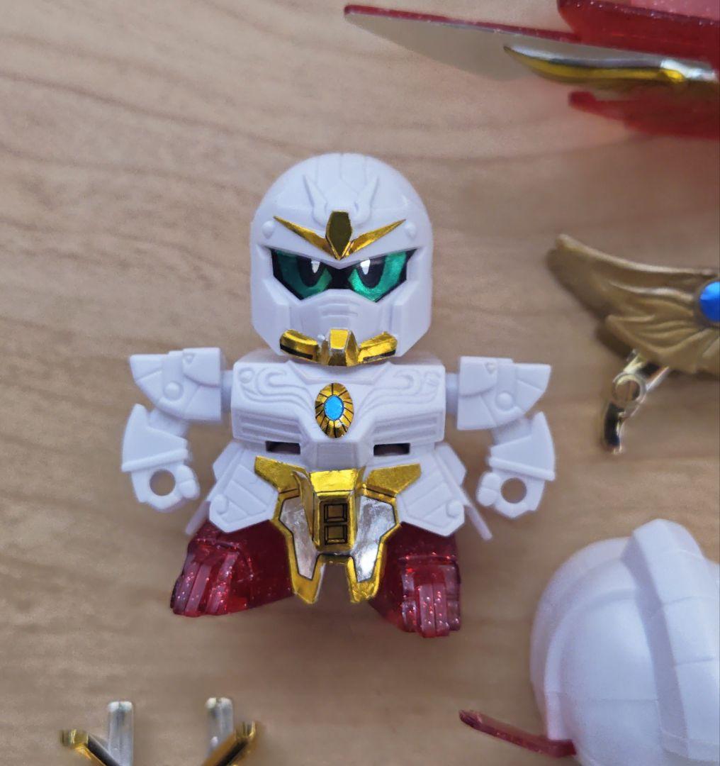 きゅーべー出品 サメの抜け殻 SDガンダム 轟炎武威大将軍 セット