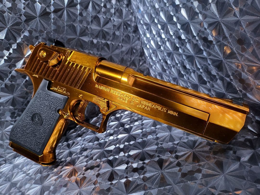 金！！ゴールド！！　デザートイーグル .50AE ガスガン　金　②　東京マルイ