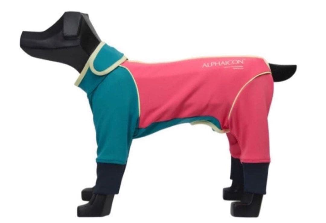 ALPHACON フルドッグガード 1Lサイズ ピンク・ターコイズ
