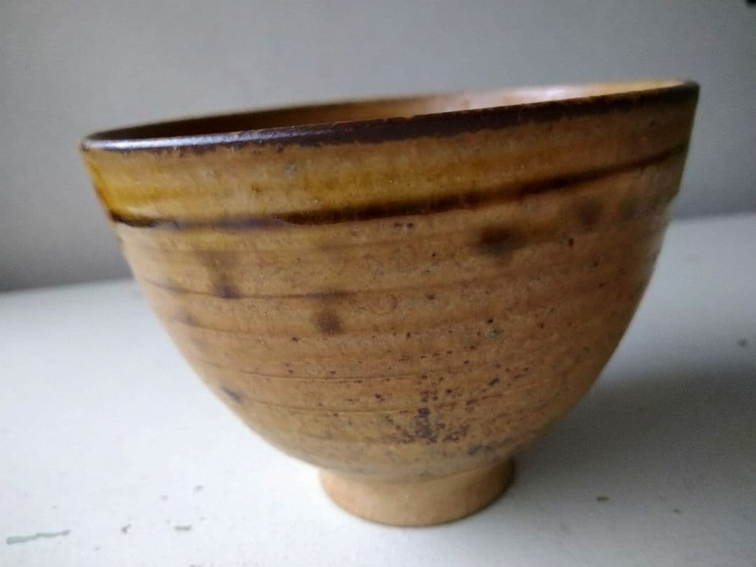 古唐津  俵茶碗