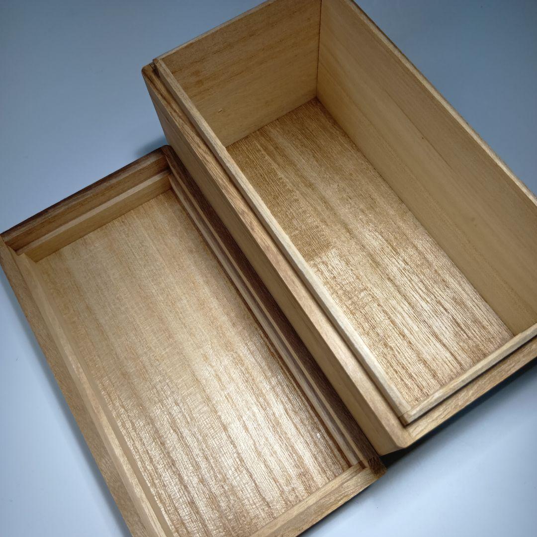 値下げ茶道具　茶通箱　2個　表千家惺斉　書付