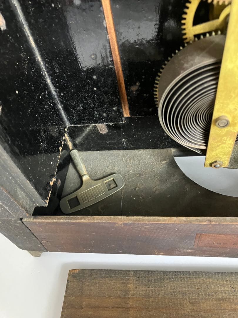 SAYO アンティーク置型時計　ジャンク品