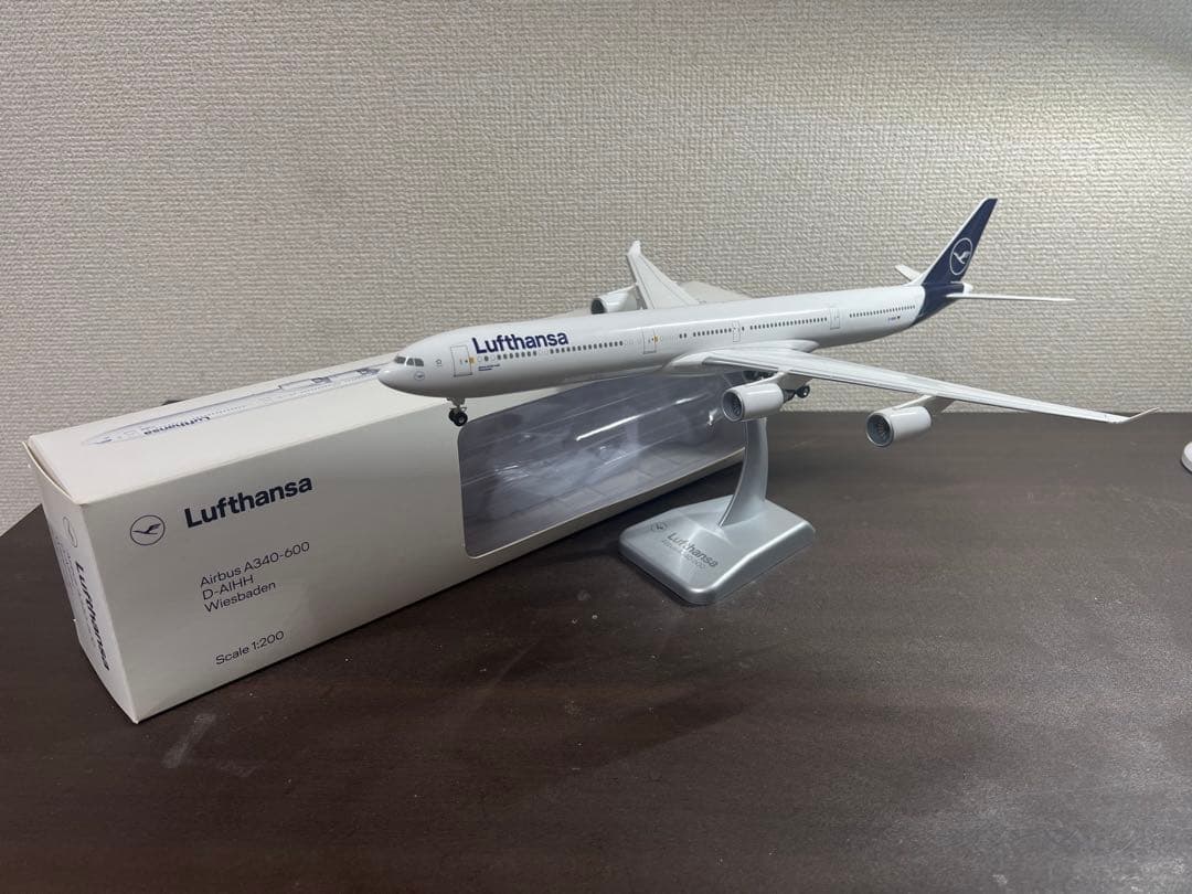 航空機・ヘリコプター Lufthansa Airbus A340-600 1/200