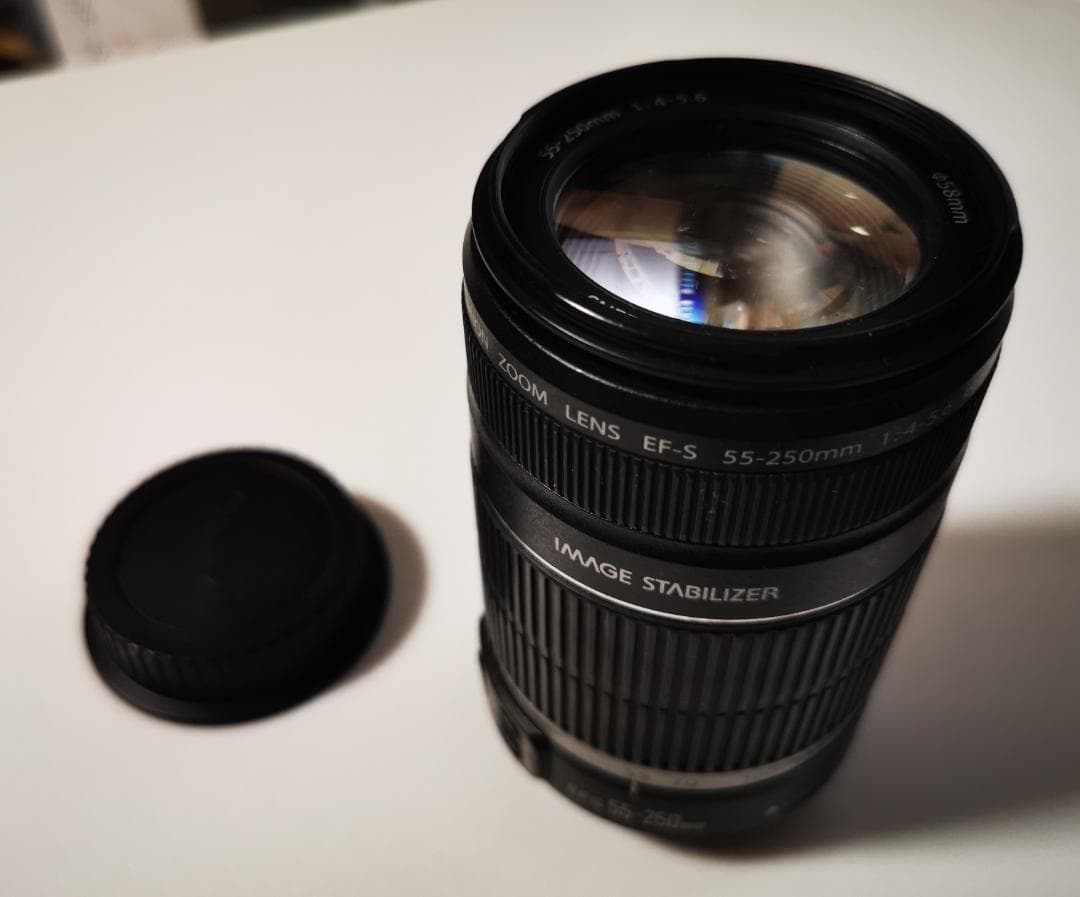 レンズ(ズーム) CANON ZOOM LENS EF-S 55-250mm 1:4-5.6 IS