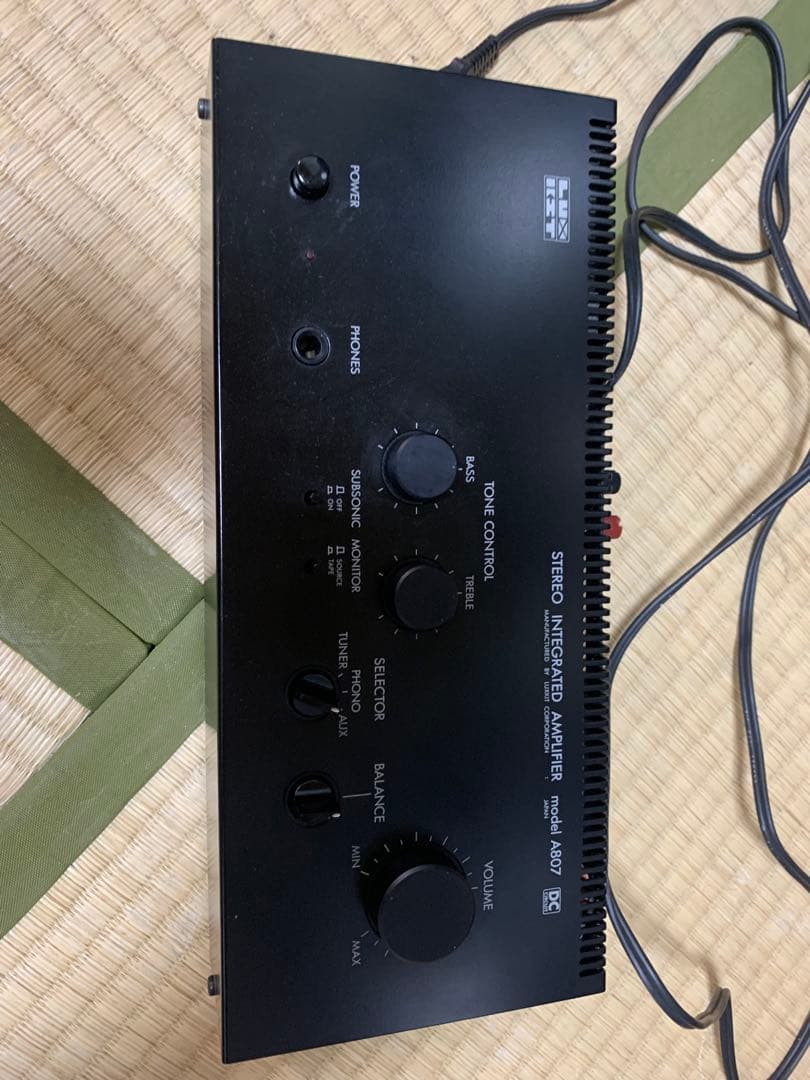 アンプ Luxman luxkit A807
