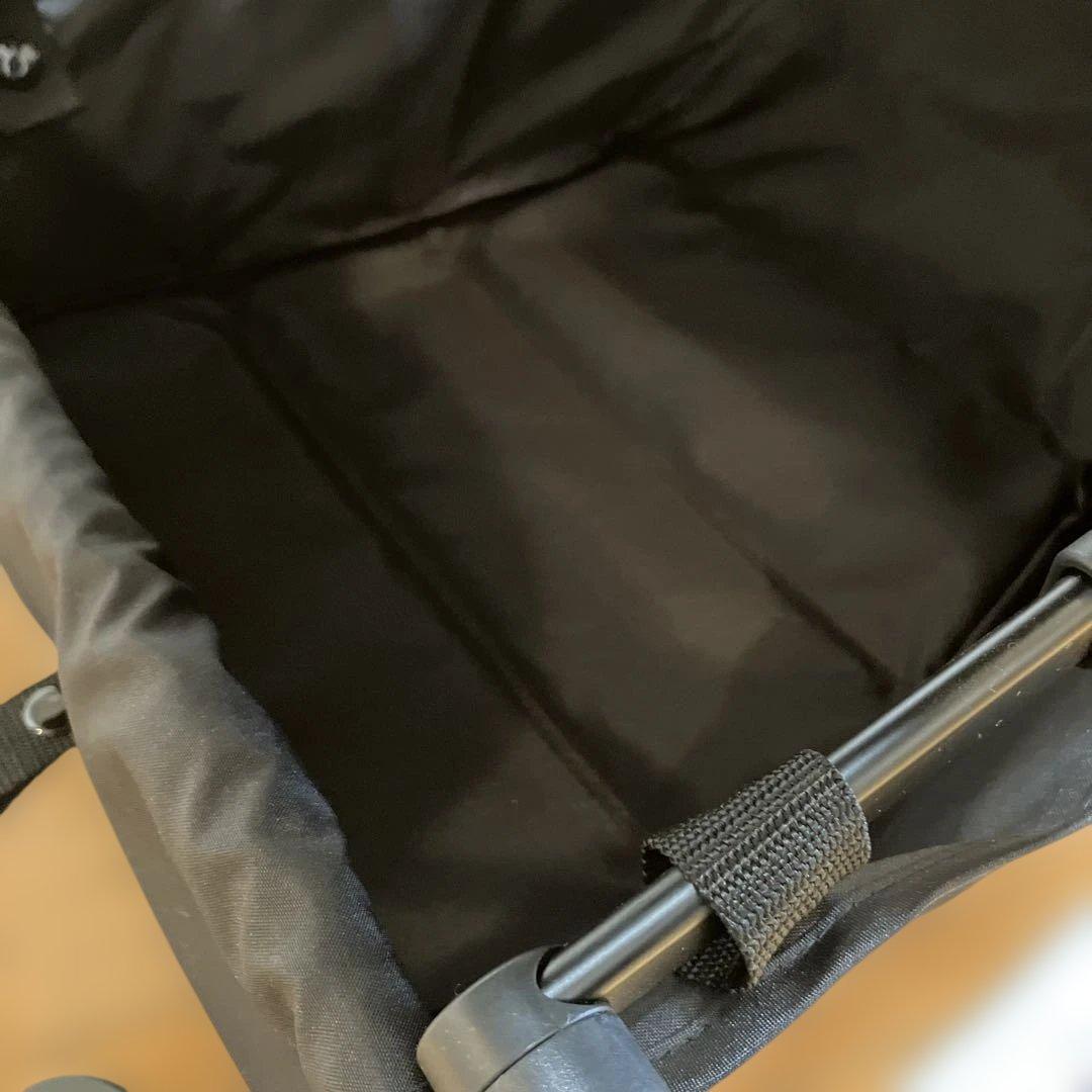 コムペットコンビ ペット用カート ルルテイル　マウナロアブラック×グレージュ