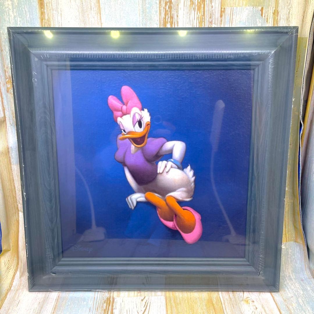 新品★デイジーダック Daisy Duck アヒル デイジー ダック 油絵風 絵