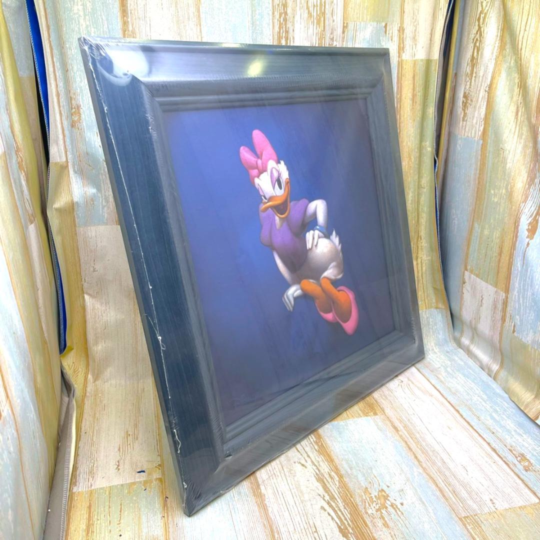 新品★デイジーダック Daisy Duck アヒル デイジー ダック 油絵風 絵