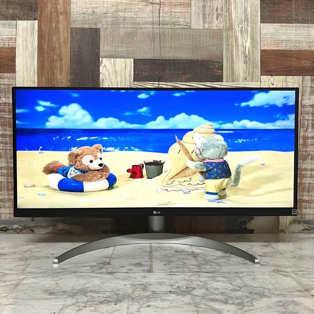 即日受渡❣️全国送料込去年購入LG29型ディスプレイゲーム機能、スピーカー搭載