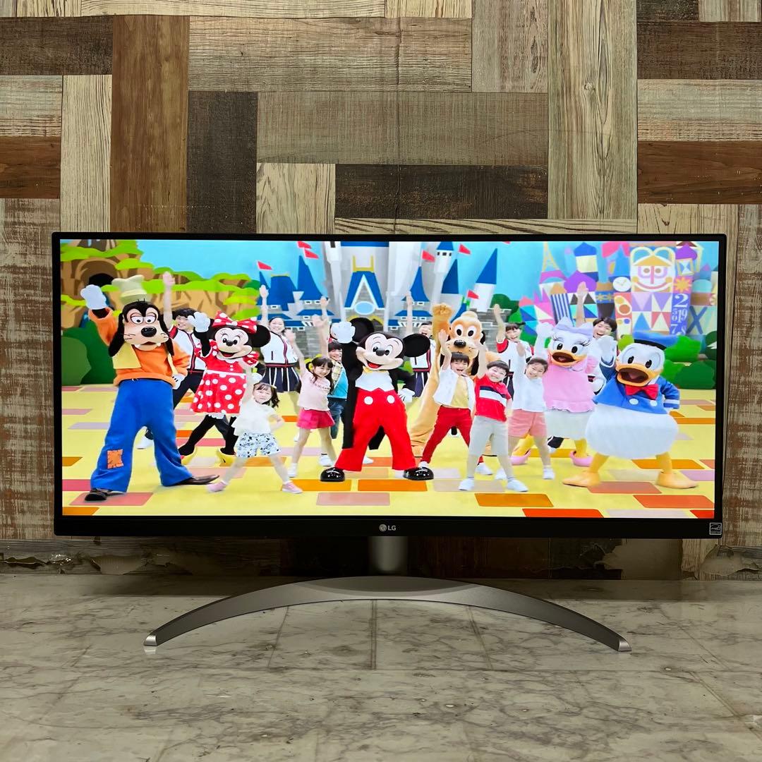 即日受渡❣️全国送料込去年購入LG29型ディスプレイゲーム機能、スピーカー搭載