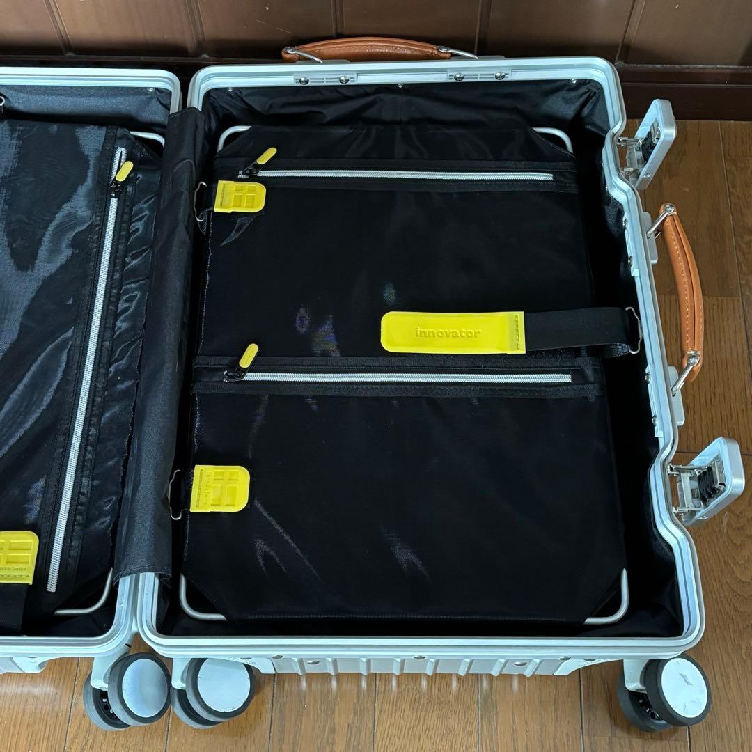 【希少】イノベーターアルミスーツケース36L