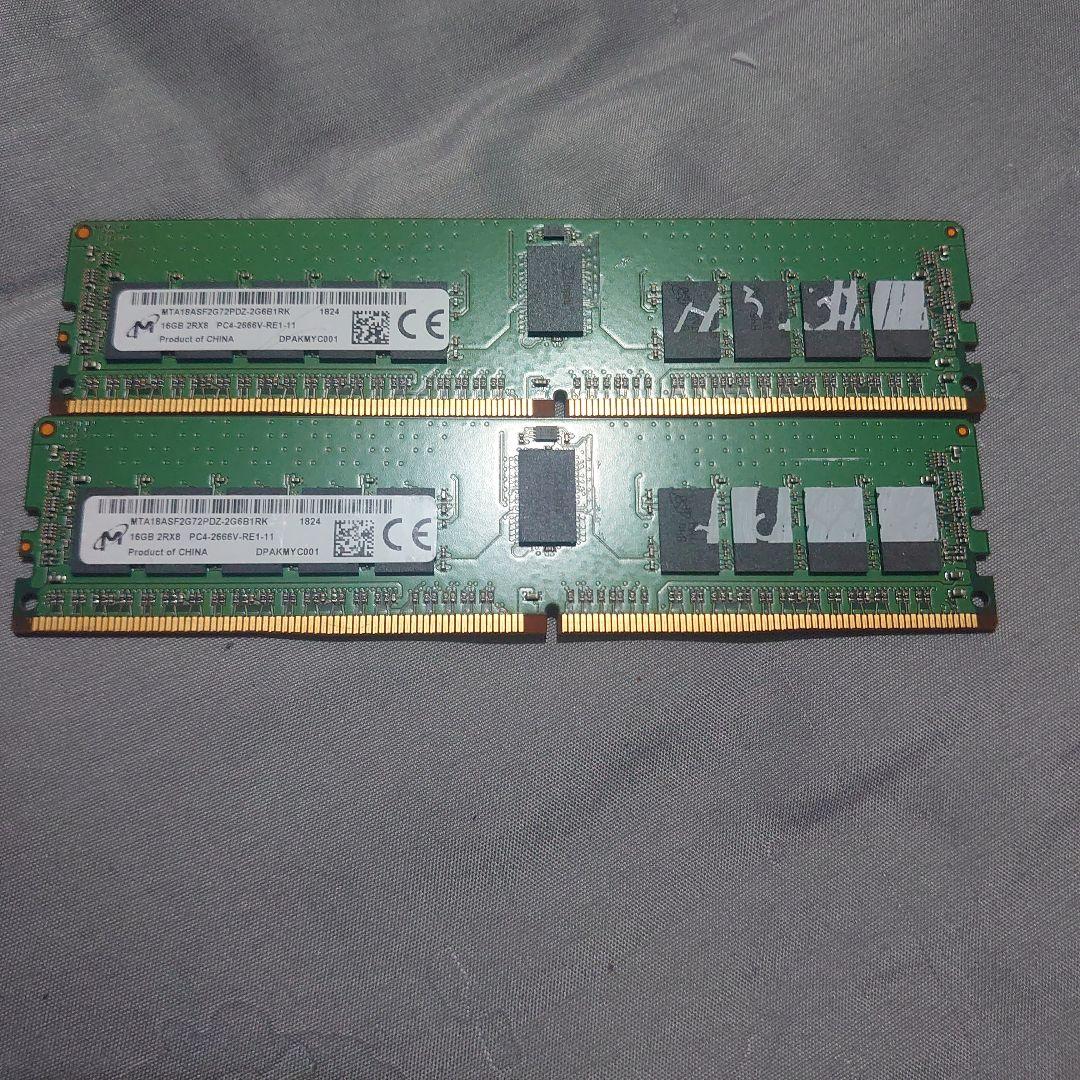 PC4メモリー１６ギガ2枚セット