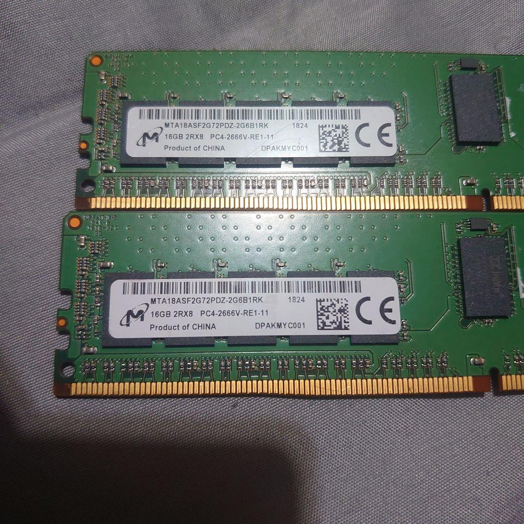 PC4メモリー１６ギガ2枚セット