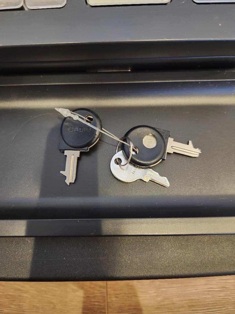 p*7様 カシオ　SE-S20　レジスター　CASIO 動作品　鍵付き