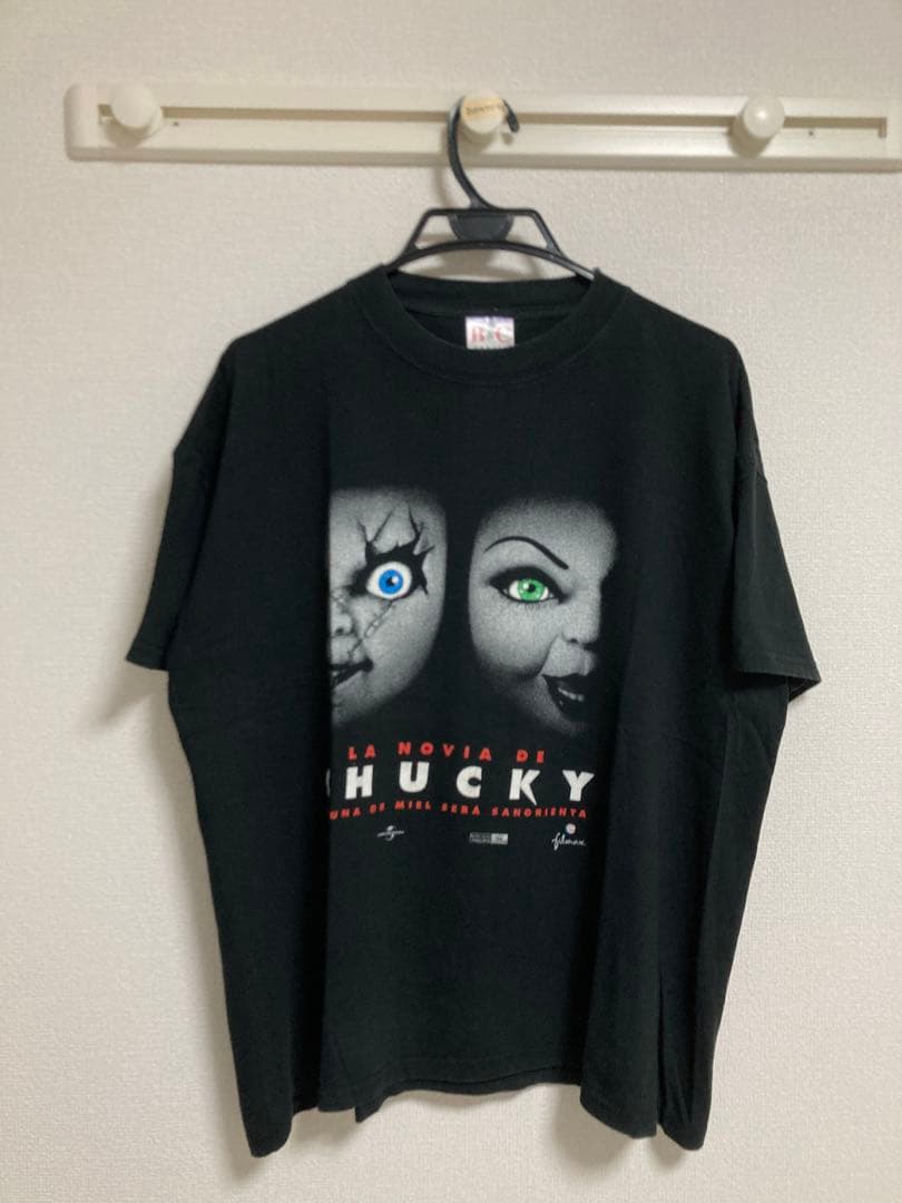 90s Chucky チャイルドプレイ チャッキーの花嫁 TシャツXL ユーロ