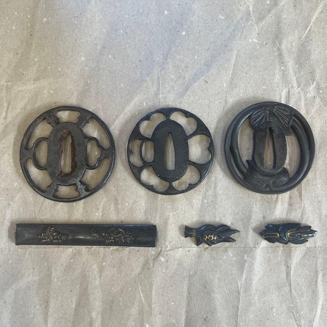 伝統的な鍔6点セット