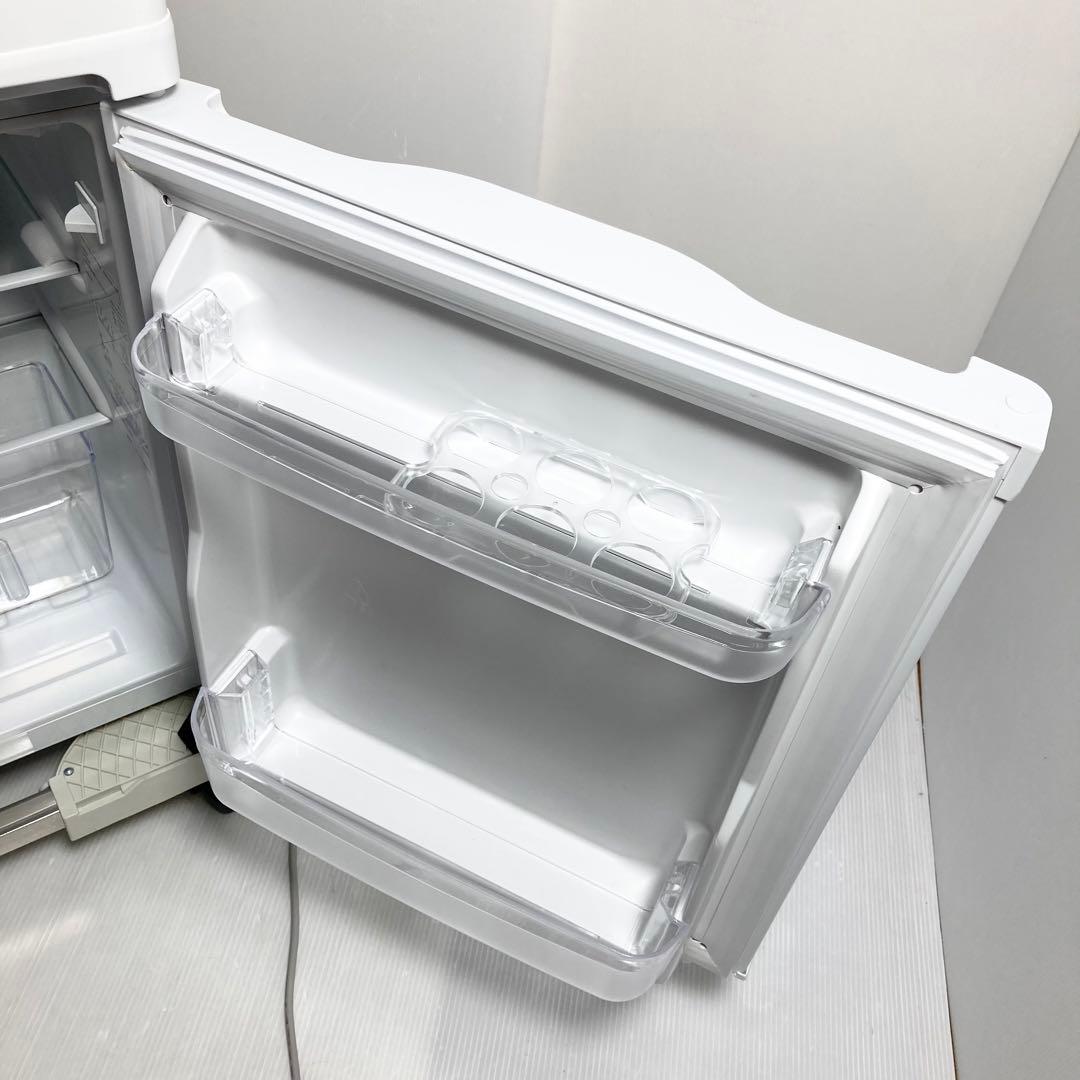 極美品 マクスゼン 冷凍冷蔵庫 JR085HM01WH 2023年製 85L