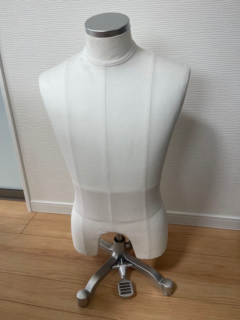 男性用マネキン 高さ調整可能