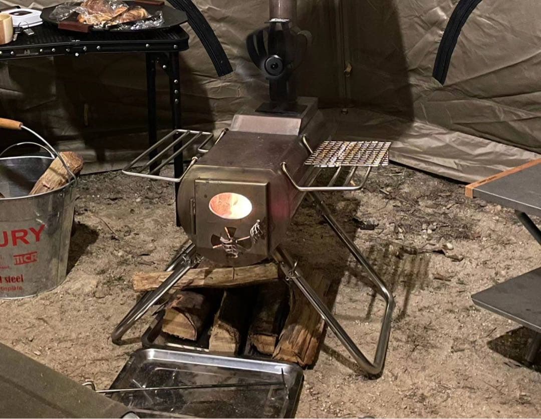 オガワg-stove XL OP多数！収納ケース煙突ガード延長脚延長煙突ダンパー