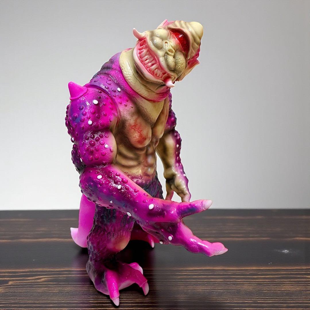 珍カラー 幻獣ガエザル シカルナ工房 ソフビ フィギュア 一つ目