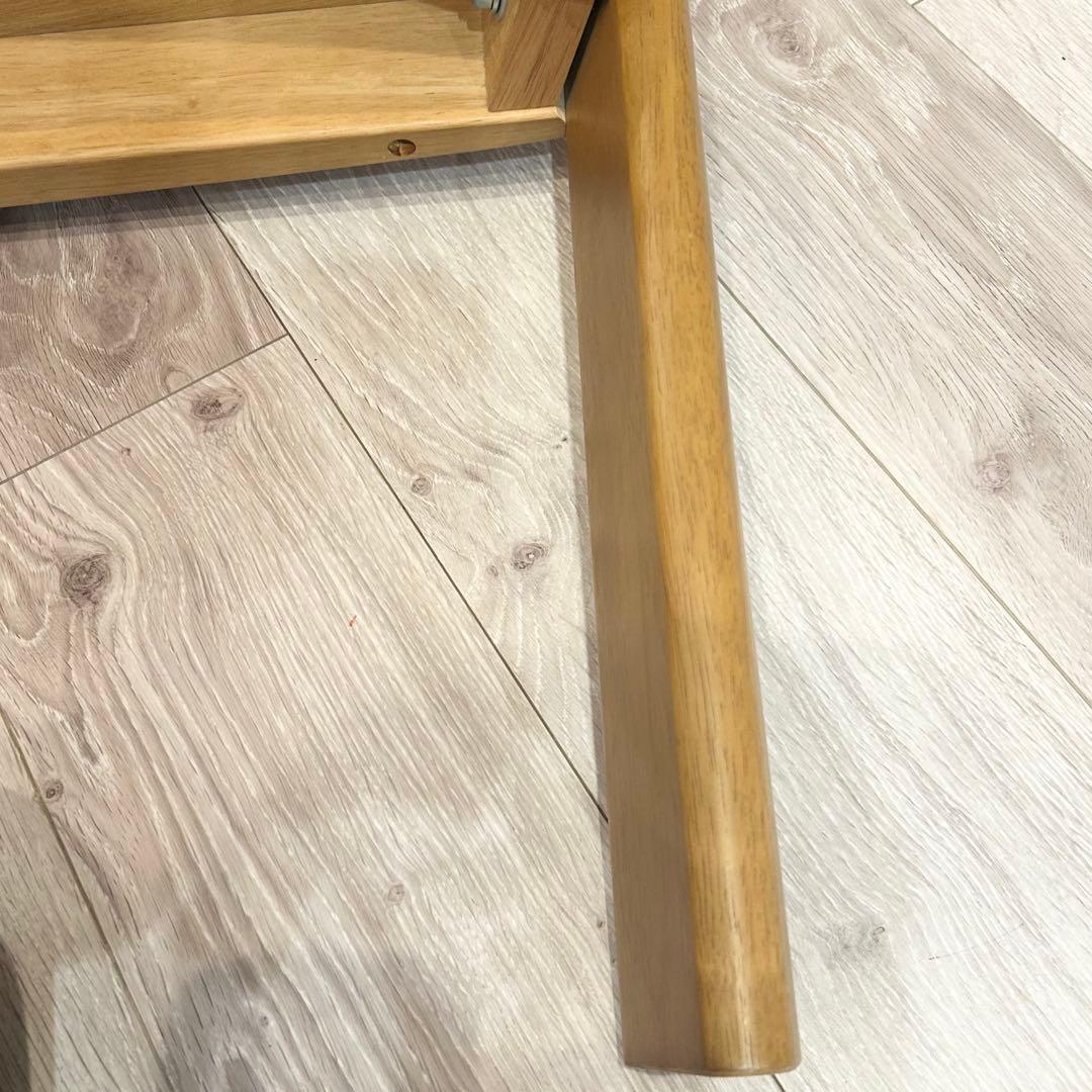 karimoku カリモク　変形　テーブル　半円　ローテーブル　3本脚