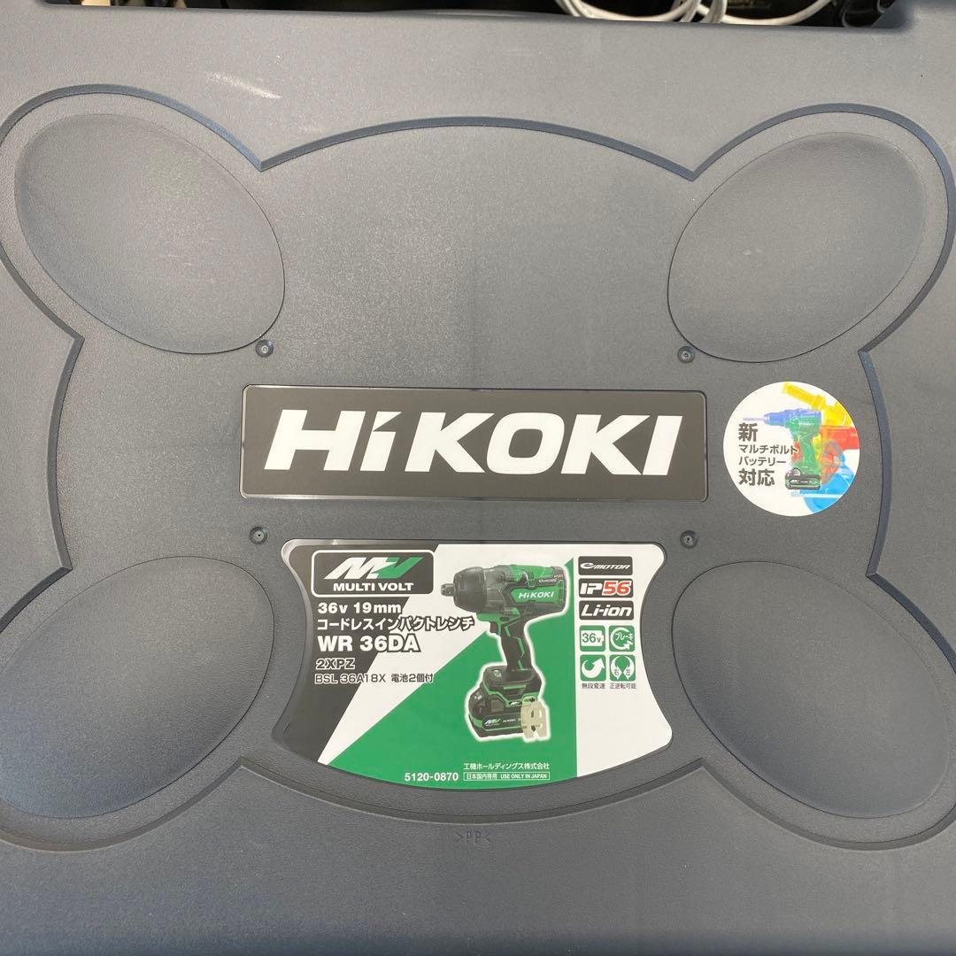 新品 Hikoki 日立工機 WR36DA(2XPZ) インパクトレンチ R27