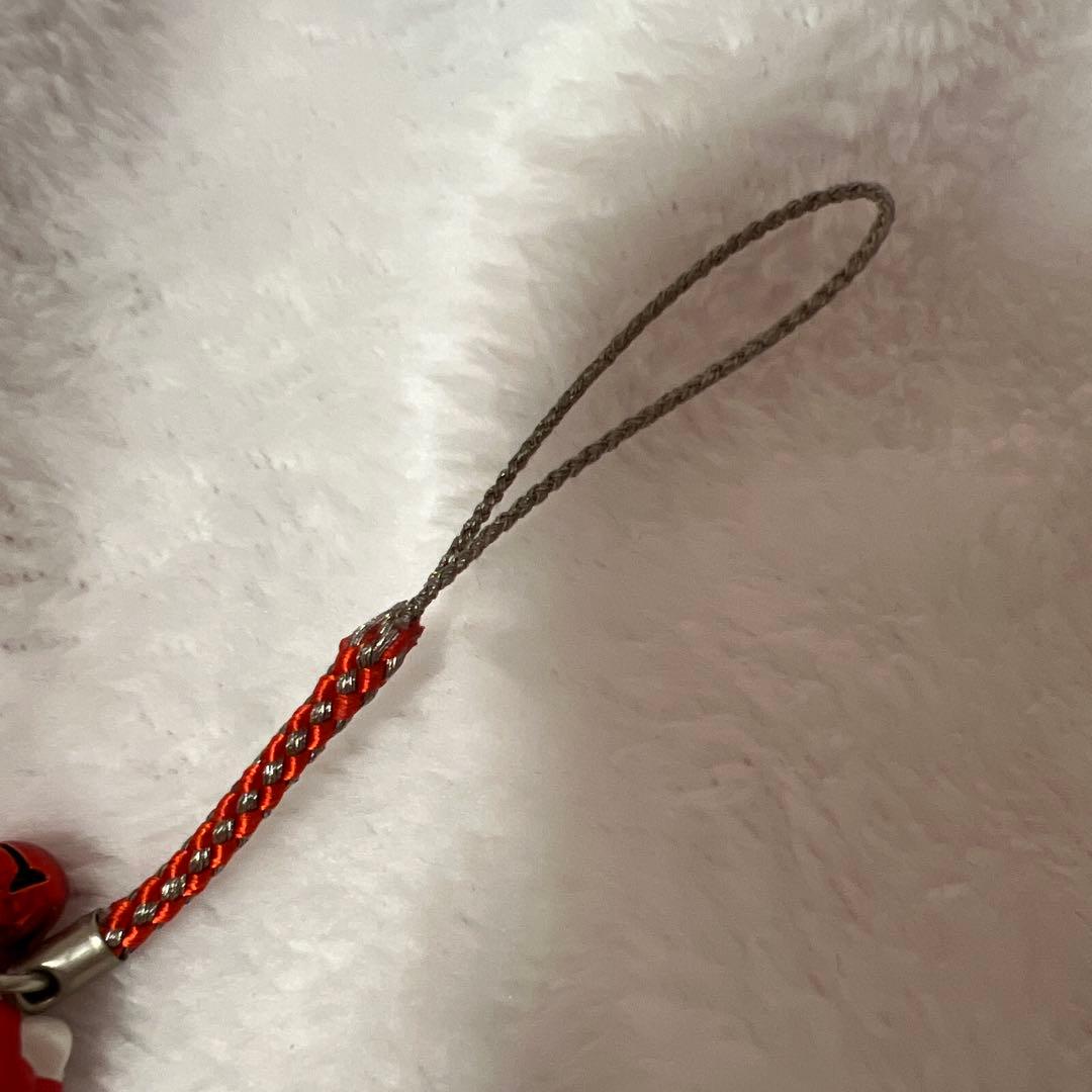 ハローキティ　福岡　博多　あまおう　いちご　根付　ご当地　ストラップ